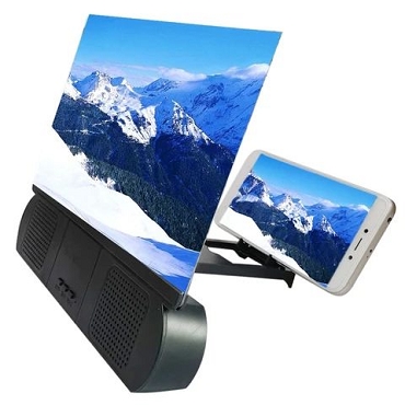 12 Portable Screen Magnifier with Bluetooth Speaker